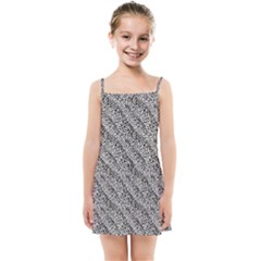 Silver Leopard Kids  Summer Sun Dress by DinkovaArt