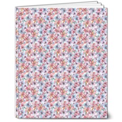 Floral Mix 8  X 10  Softcover Notebook by DinkovaArt