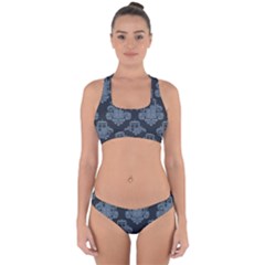 Dr Who Tardis Pattern Cross Back Hipster Bikini Set by Tsamara