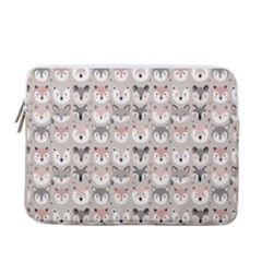 Cute Animals 13  Vertical Laptop Sleeve Case With Pocket by DinkovaArt