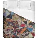 Background Embroidery Pattern Stitches Abstract Duvet Cover (California King Size) View1