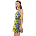 Psychedelic Rock Jimi Hendri Short Frill Dress View2