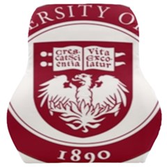 University Of Chicago Car Seat Back Cushion  by avitendut