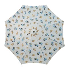 Bluey Pattern Golf Umbrellas by avitendut