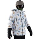 Bluey pattern Men s Zip Ski and Snowboard Waterproof Breathable Jacket View3