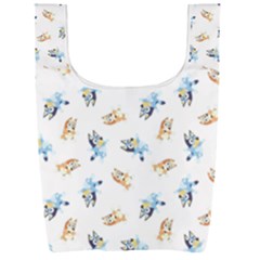 Bluey Pattern Foldable Shopping Bag by avitendut