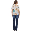 Bluey Women s Short Sleeve Double Pocket Shirt View4