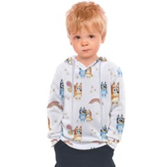 Bluey, Bluey Merch, Bluey Pattern, Bluey Bluey, Bingo, Bluey Design, Bluey Dog Kids  Overhead Hoodie by avitendut