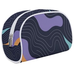 Abstract Topographic Make Up Case (medium) by Tsamara