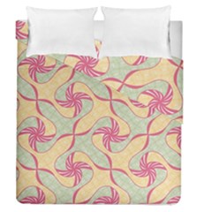 Abstract Pattern Design Scrapbooking Duvet Cover Double Side (queen Size) by Paksenen