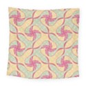 Abstract Pattern Design Scrapbooking Square Tapestry (Large) View1