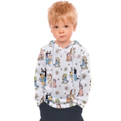 Bluey, Bluey Merch, Bluey Pattern, Bluey Bluey, Bingo, Bluey Design, Bluey Dog Kids  Overhead Hoodie by avitendut