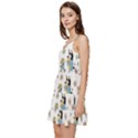 Bluey, Bluey merch, Bluey pattern, Bluey Bluey, bingo, Bluey design, bluey dog Short Frill Dress View2