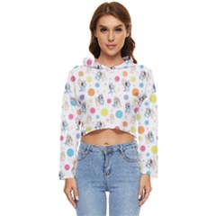 Bluey, Bluey Merch, Bluey Pattern, Bluey Bluey, Bingo, Bluey Design, Bluey Dog Women s Lightweight Cropped Hoodie by avitendut