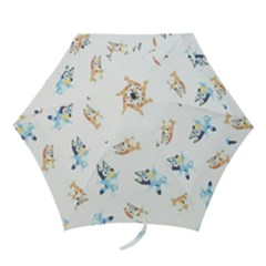 Bluey, Bluey Merch, Bluey Pattern, Bluey Bluey, Bingo, Bluey Design, Bluey Dog Mini Folding Umbrellas by avitendut