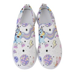 Bluey, Bluey Merch, Bluey Pattern, Bluey Bluey, Bingo, Bluey Design, Bluey Dog Women s Slip On Sneakers by avitendut