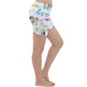 Bluey, Bluey merch, Bluey pattern, Bluey Bluey, bingo, Bluey design, bluey dog Lightweight Velour Yoga Shorts View3