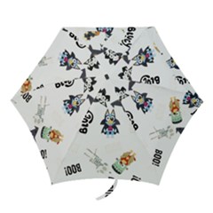 Bluey, Bluey Merch, Bluey Pattern, Bluey Bluey, Bingo, Bluey Design, Bluey Dog Mini Folding Umbrellas by avitendut
