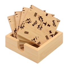 Bluey, Bluey Merch, Bluey Pattern, Bluey Bluey, Bingo, Bluey Design, Bluey Dog Bamboo Coaster Set by avitendut