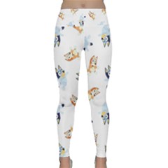 Bluey, Bluey Merch, Bluey Pattern, Bluey Bluey, Bingo, Bluey Design, Bluey Dog Lightweight Velour Classic Yoga Leggings by avitendut
