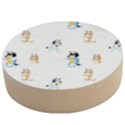 Bluey, Bluey merch, Bluey pattern, Bluey Bluey, bingo, Bluey design, bluey dog Wooden Bottle Opener (Round) View1