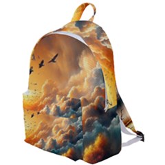 Nature Storm Painting The Plain Backpack by Anend