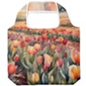 Tulips Field Tree Foldable Grocery Recycle Bag View1