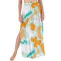 Design Pattern Seamless Tropical Maxi Chiffon Tie-Up Sarong View1