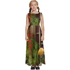 Room Interior Library Books Bookshelves Reading Literature Study Fiction Old Manor Book Nook Reading Kids  Satin Sleeveless Maxi Dress by Posterlux