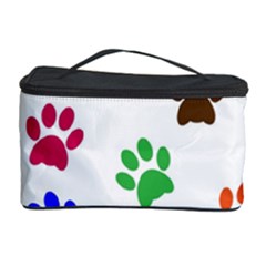 Pawprints Paw Prints Paw Animal Cosmetic Storage Case by Anend