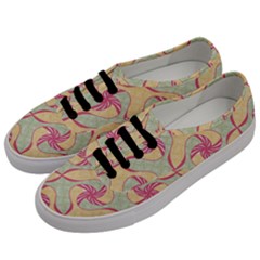 Abstract Pattern Design Scrapbooking Men s Classic Low Top Sneakers by Paksenen