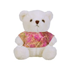 Acid Green Blend Full Print Cuddly Teddy Bear by kaleidomarblingart