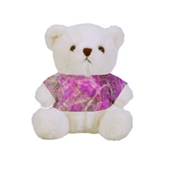 Pink Blend Full Print Cuddly Teddy Bear by kaleidomarblingart