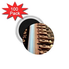 Train Track 1 75  Button Magnet (100 Pack) by hlehnerer