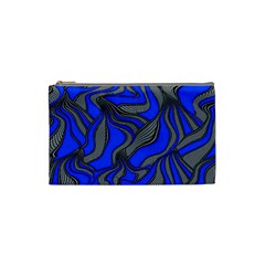 Foolish Movements Blue Cosmetic Bag (small) by ImpressiveMoments