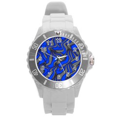 Foolish Movements Blue Plastic Sport Watch (large) by ImpressiveMoments
