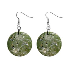 Dandelion Mini Button Earrings by Siebenhuehner