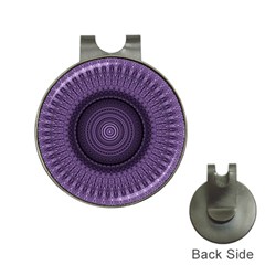 Mandala Hat Clip With Golf Ball Marker by Siebenhuehner