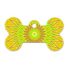 Mandala Dog Tag Bone (one Sided) by Siebenhuehner