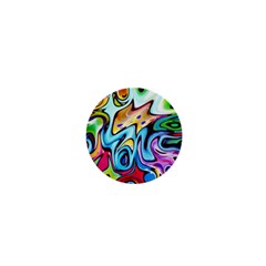 Graffity 1  Mini Button by Siebenhuehner