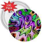 Graffity 3  Button (100 pack) Front
