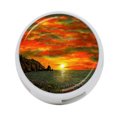 Alyssa s Sunset By Ave Hurley Artrevu - 4-port Usb Hub (two Sides) by ArtRave2