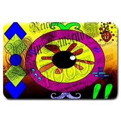 Abstract Large Door Mat by Siebenhuehner