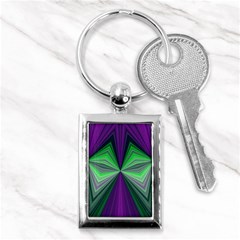 Abstract Key Chain (rectangle) by Siebenhuehner