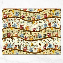 Autumn Owls Jigsaw Puzzle (rectangle) by Ancello