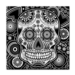 Sugar Skull Face Towel by Ancello