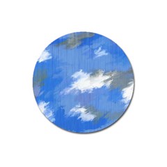 Abstract Clouds Magnet 3  (round) by StuffOrSomething