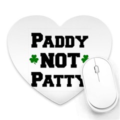 Paddynotpatty Mouse Pad (heart) by Shannairl
