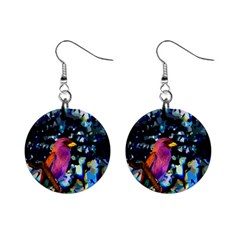 Bird Mini Button Earrings by Rbrendes