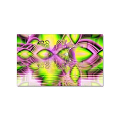 Raspberry Lime Mystical Magical Lake, Abstract  Sticker 10 Pack (rectangle) by DianeClancy